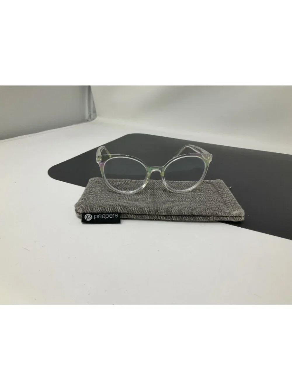Peepers Moonstone BlueLight Blocking Reading Glasses iridescent Clear 2.25